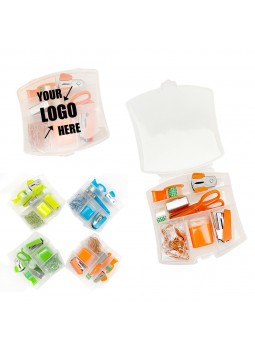 Staplers Mini Office Supply Kit Portable Case