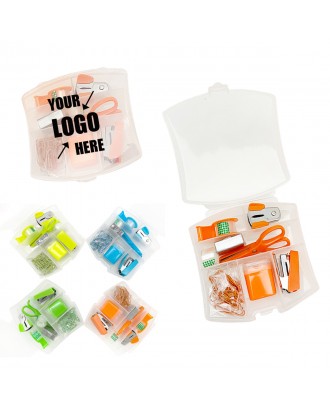 Staplers Mini Office Supply Kit Portable Case