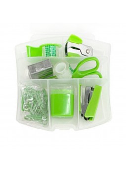 Staplers Mini Office Supply Kit Portable Case