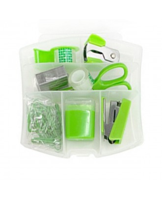 Staplers Mini Office Supply Kit Portable Case