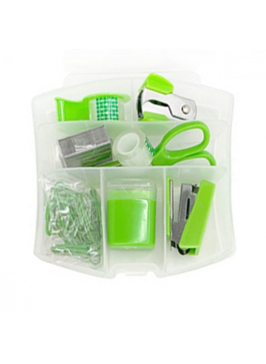 Staplers Mini Office Supply Kit Portable Case