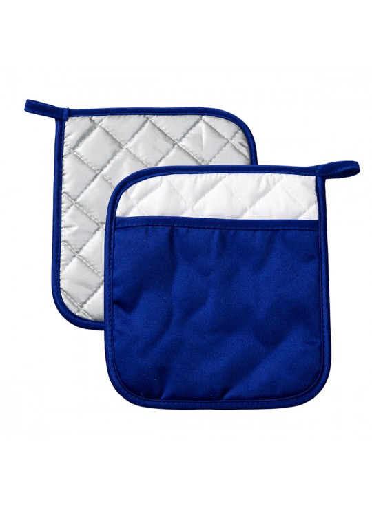 Cotton Canvas Quilted Pot Holder with Teflon Backside