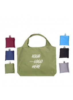 Waterproof Oxford Cloth Blank Folding Shopping Bag