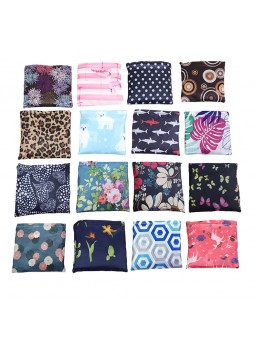 Waterproof Oxford Cloth Blank Folding Shopping Bag