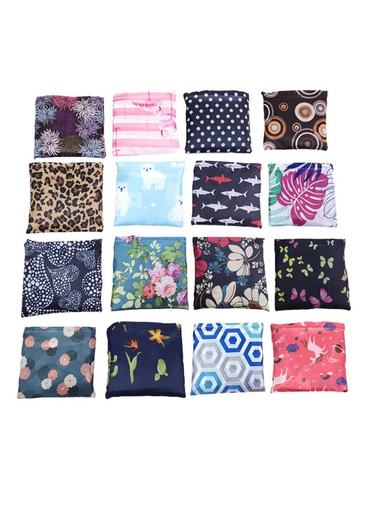 Waterproof Oxford Cloth Blank Folding Shopping Bag