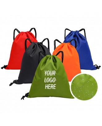 Oxford Drawstring Backpack Bag