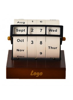 Rotary Perpetual Desk Calendar