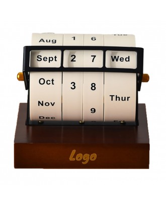 Rotary Perpetual Desk Calendar