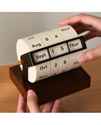 Rotary Perpetual Desk Calendar