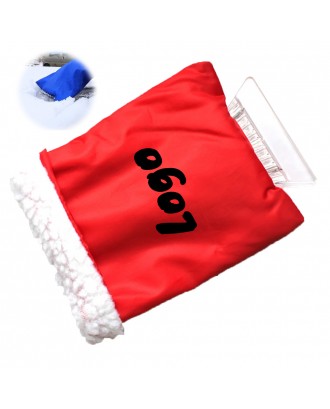 Portable Snow Shovel Ice Scraper With Mitt Glove