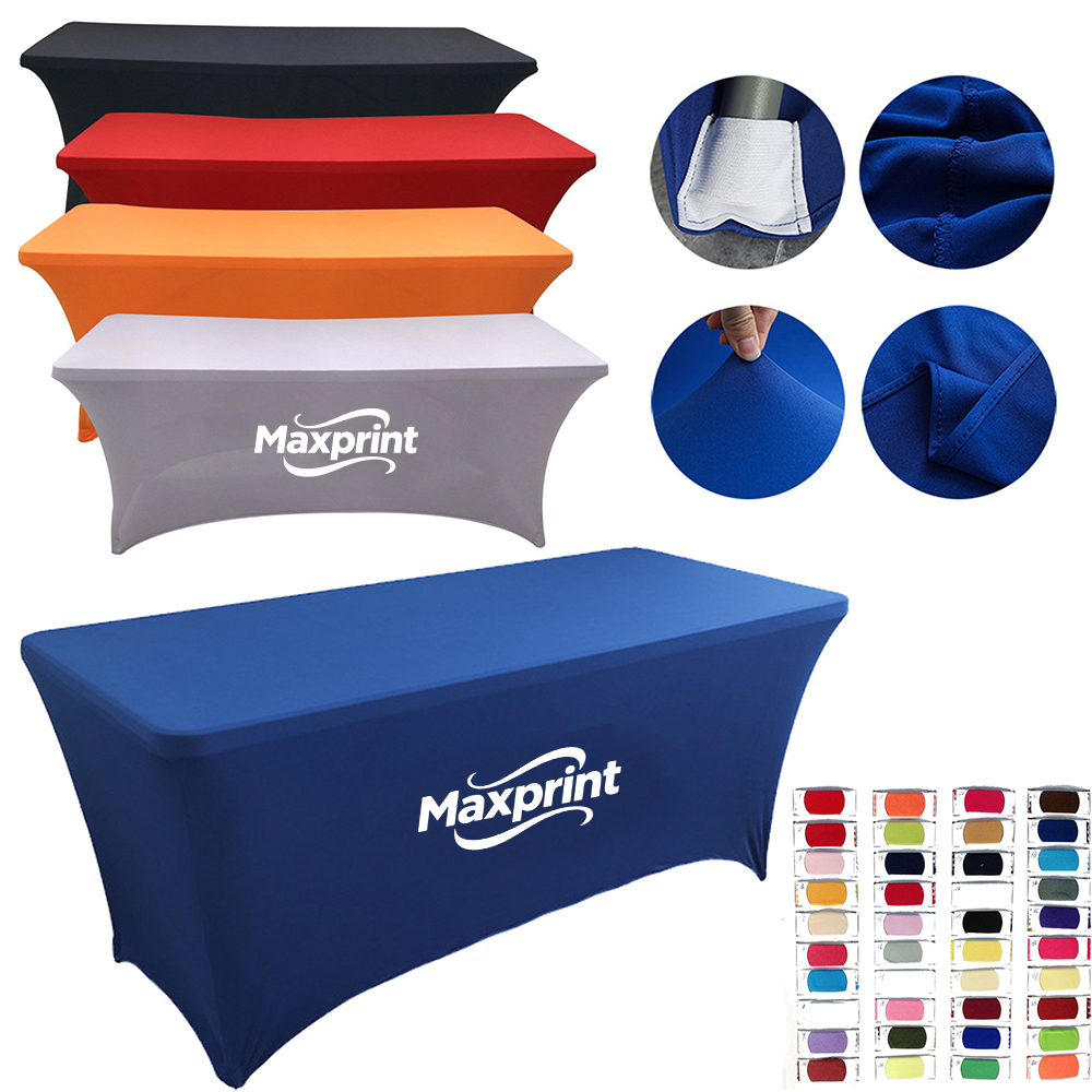 6' Custom Fitted Stretch Tablecloth