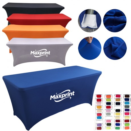 6' Custom Fitted Stretch Tablecloth