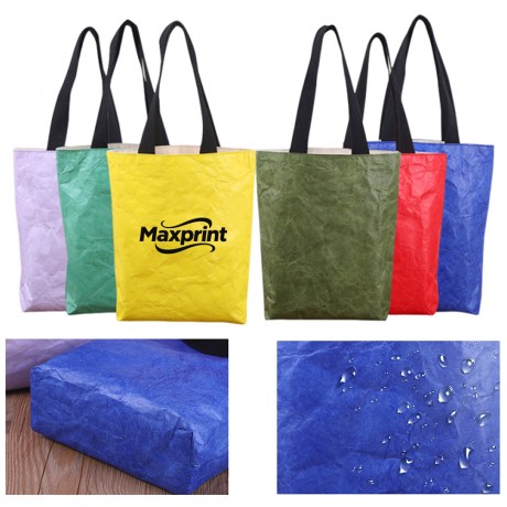 Multi-Color Tyvek Tote Bag – Waterproof & Textured