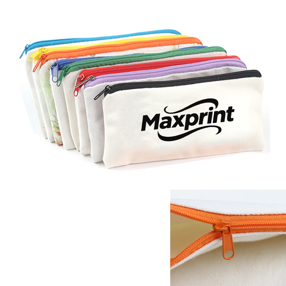 Premium Canvas Zipper Pouch