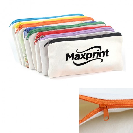 Premium Canvas Zipper Pouch