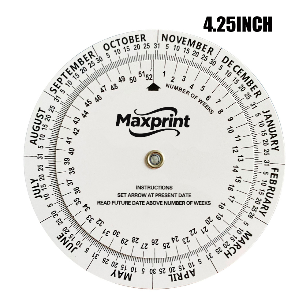 4.25" Date Finder Wheel (Customizable)