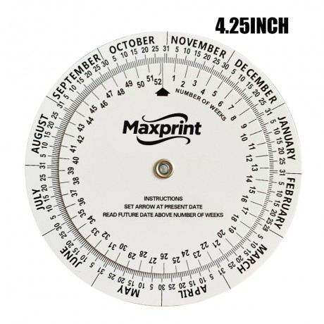 4.25" Date Finder Wheel (Customizable)