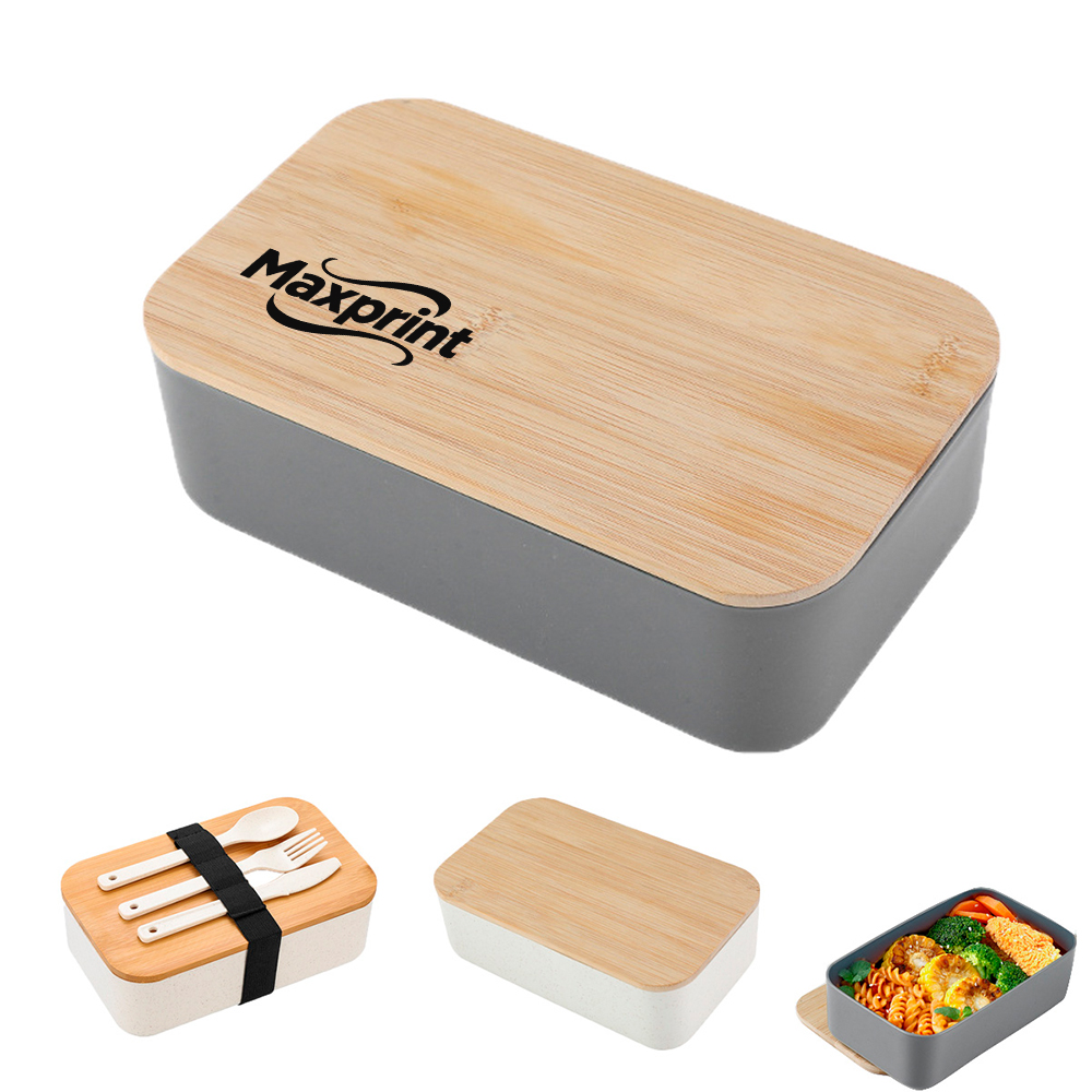 Eco Lunch Box Set – Wheat Straw Material
