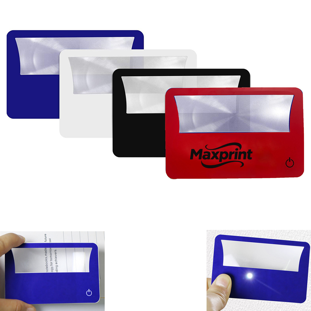 Lighted Credit Card Magnifier Lighted Credit Card Magnifier